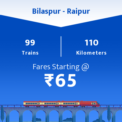 Bilaspur To Raipur Trains
